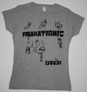 Freakatronic - ERROR Scribble T-Shirt - Girls 