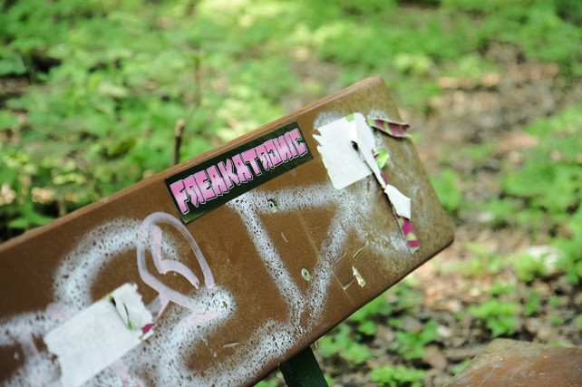 Freakatronic Sticker / Stadtwald / Essen - Foto: Juna Photodesign