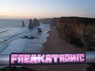 Freakatronic Sticker in Australia - 12 Apostles Great Ocean Road Victoria - Thx Chris!