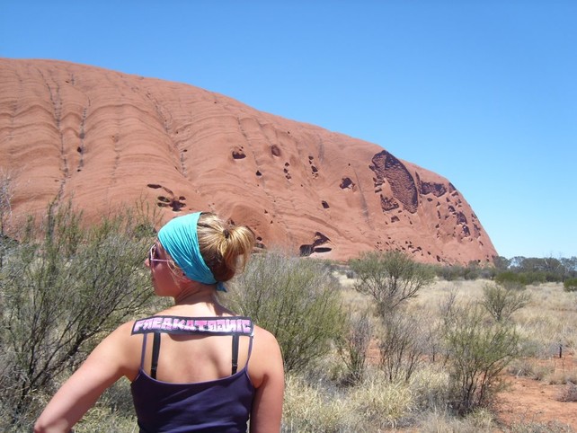 Freakatronic Sticker in Australia - Ayers Rock Uluru - Thx Chris!