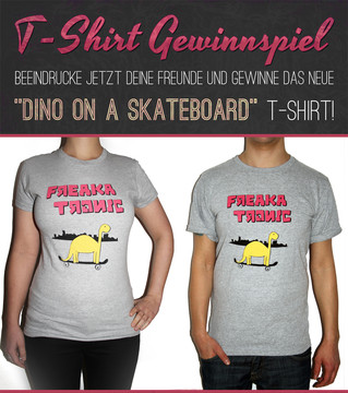 Freakatronic - Dino T-Shirt Gewinnspiel