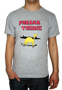 Freakatronic - Dino On A Skateboard T-Shirt - Boys